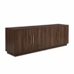 Mid-Century Modern Wooden TV Stand