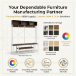 Modern Industrial Entryway Hall Tree with Coat Rack, Storage Cubbies, and Dual-Zone Shoe Bench - Image 6