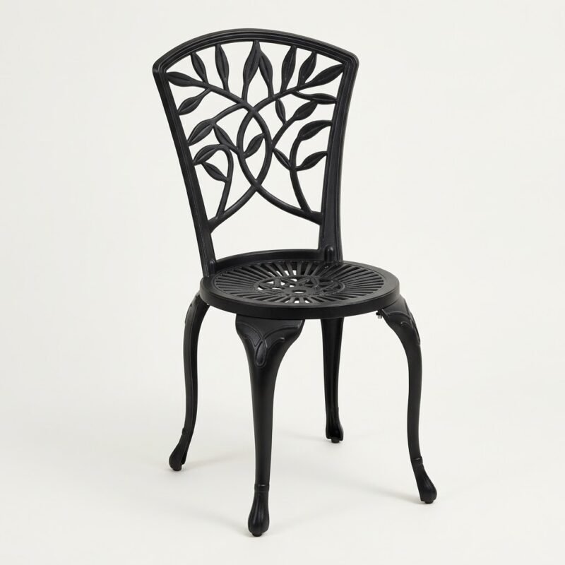 Black-Cast-Aluminum-Outdoor-Bistro-Chair-Hero-Shot.