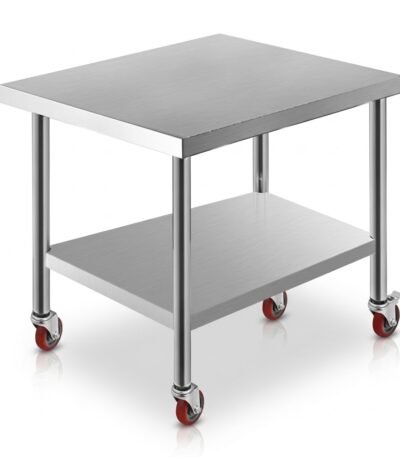 Commercial-stainless-steel-work-table-with-caster-wheels-by-MMK-Furniture-Makers.