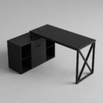 Modern-black-L-shaped-computer-desk-with-storage-cabinet-by-MMK-Furniture-Makers.
