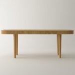 Modern-solid-oak-dining-table-with-fluted-edge.