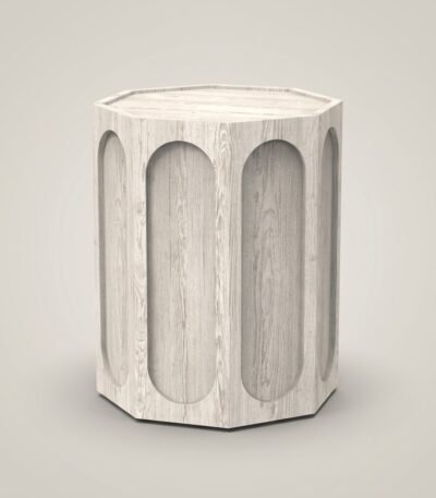 Wholesale-fluted-wood-side-table-in-whitewash-oak-finish.