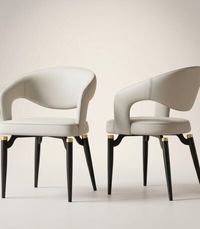 Wholesale-modern-cream-PU-leather-dining-chair-with-curved-backrest-by-MMK-Furniture-Makers.