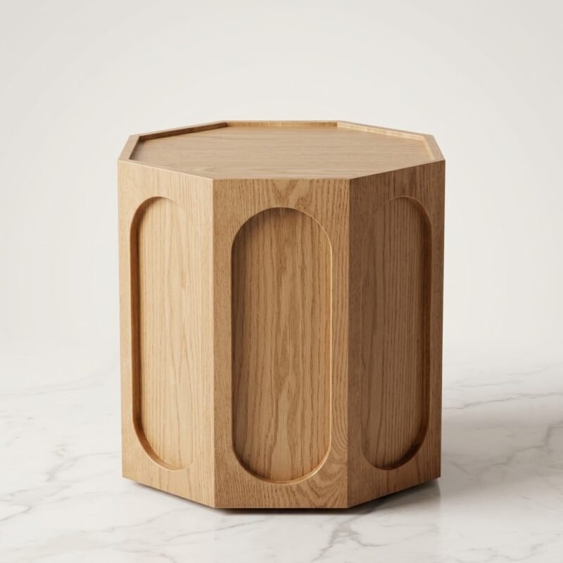 Wholesale-solid-wood-geometric-side-table-with-arched-panels-by-MMK-Furniture-Makers.
