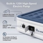 Built-in-120V-electric-pump-on-inflatable-mattress-for-fast-inflation-and-deflation.