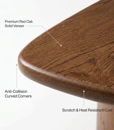 Close-up-of-premium-red-oak-veneer-grain-and-smooth-rounded-edges.