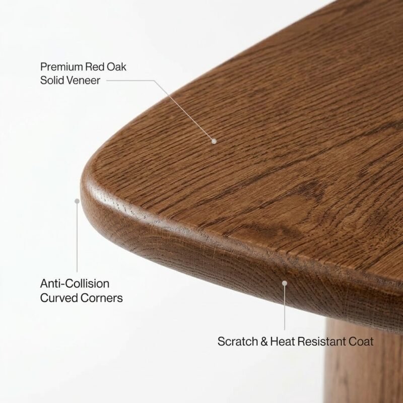 Close-up-of-premium-red-oak-veneer-grain-and-smooth-rounded-edges.