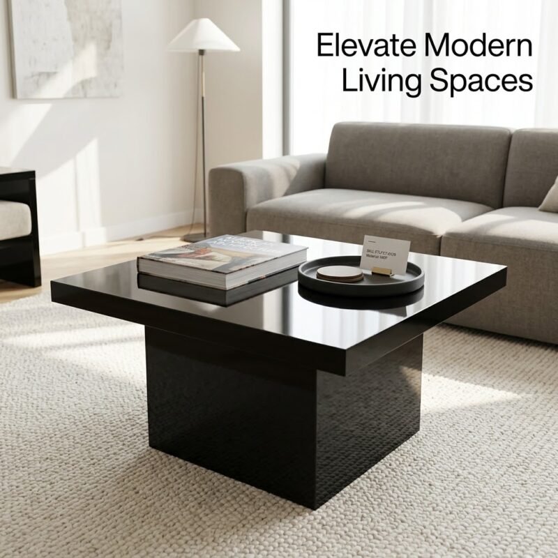 Contemporary-black-square-coffee-table-styled-in-a-modern-luxury-interior.