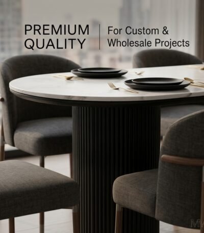 Curated-interior-scene-with-the-modern-marble-top-dining-table-demonstrating-its-scale-and-premium-aesthetic.