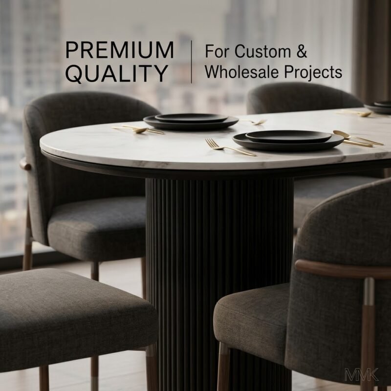 Curated-interior-scene-with-the-modern-marble-top-dining-table-demonstrating-its-scale-and-premium-aesthetic.