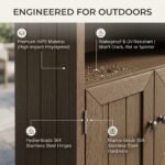 Weatherproof-HIPS-poly-lumber-sideboard-resistant-to-UV-rain-and-rot.
