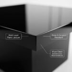 Macro-detail-of-durable-piano-black-high-gloss-finish-on-MDF-coffee-table.