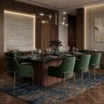 Spacious-8-10-seater-fluted-dining-table-staged-in-a-high-end-luxury-hospitality-dining-interior.