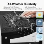 Weatherproof-black-poly-lumber-outdoor-corner-side-table.
