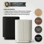 B2B-OEM-and-ODM-custom-wood-finish-options-for-fluted-end-table.