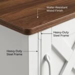 Close-up-of-wood-grain-tabletop-texture-and-sturdy-white-steel-frame-on-MMK-storage-cabinet.