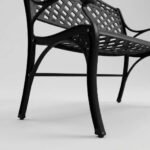 A-ground-level-perspective-highlighting-the-stability-of-the-heavy-duty-bench-leg.