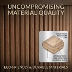 Material-call-out-showing-the-solid-wood-multi-layer-core-and-genuine-red-oak-tambour-construction-of-the-table.