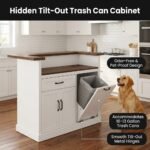 Tilt-out-trash-can-cabinet-preventing-pets-from-reaching-kitchen-garbage.