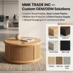 Custom-OEM-ODM-furniture-manufacturing-options-for-round-wood-coffee-table.