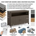 All-Weather HIPS Poly Wood Outdoor Sideboard & Buffet Cabinet - Image 6