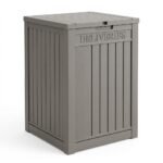 Heavy-Duty Resin Outdoor Parcel Delivery Box – Weather-Resistant Porch Storage