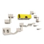 Wall-Mounted Modular Cat Climbing Shelf & Bridge System