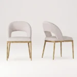 Luxury Boucle Accent Chair