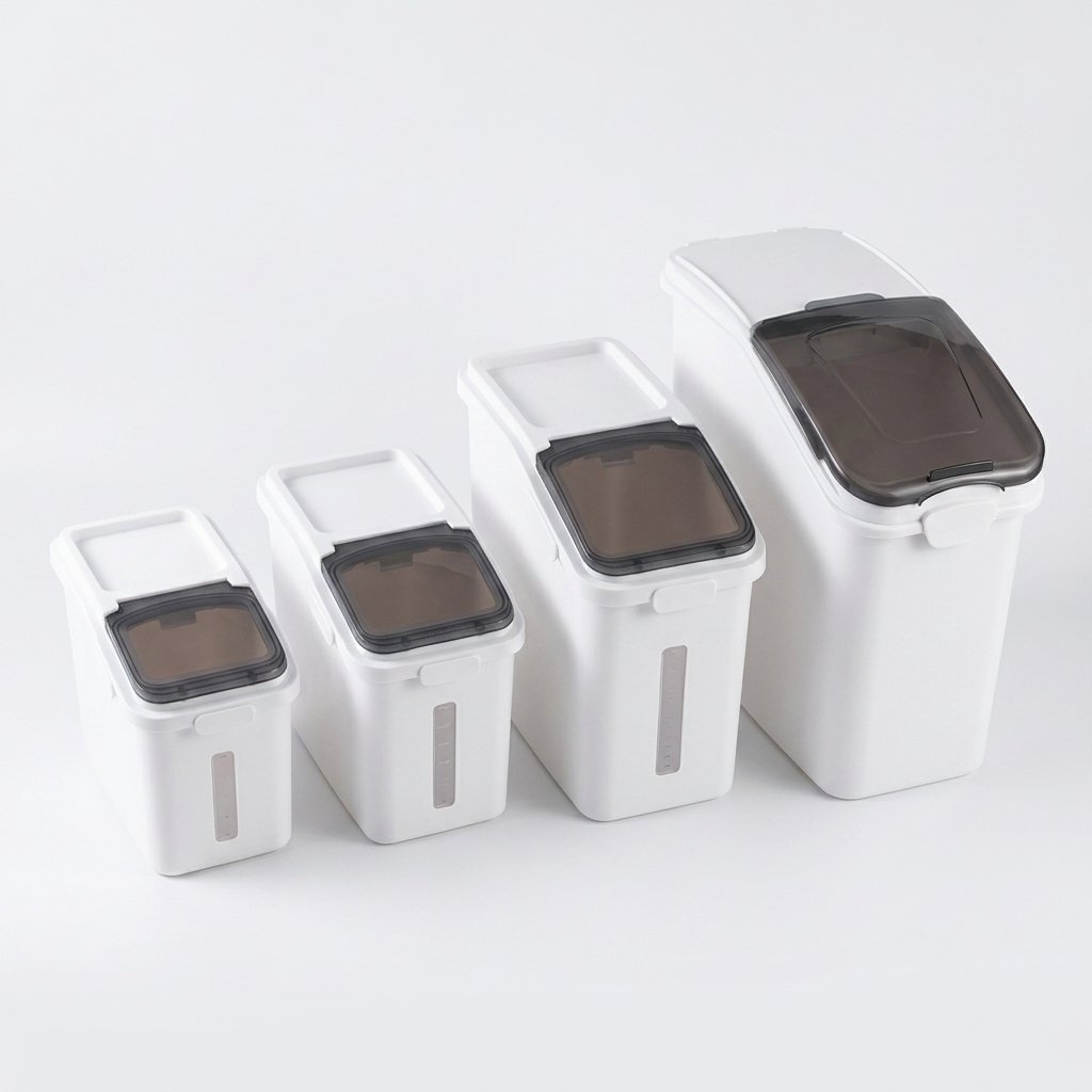 HOSOCB-1002-1 Premium Airtight Plastic Food & Pet Food Storage Containers - Image 1