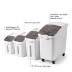 Premium Airtight Plastic Food & Pet Food Storage Containers - Image 2