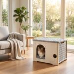Premium PP Plastic Cat House – Durable Indoor & Outdoor Pet Shelter - Image 3