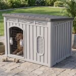Wholesale Heavy-Duty Plastic Dog House - Weather-Resistant PP Pet Shelter - Image 2