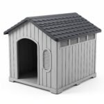 Heavy-Duty PP Plastic Outdoor Dog House with Vents