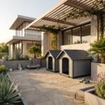 Heavy-Duty PP Plastic Outdoor Dog House with Vents - Image 3